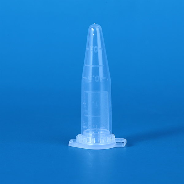 Transparent Conical Bottom Flip Cap Centrifuge Tube - 1.5ml